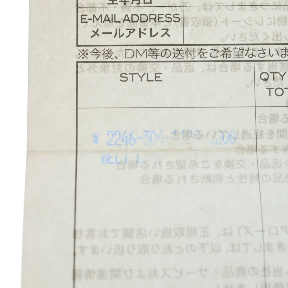 CHROME HEARTS(クロムハーツ) BELT LOOP クロスボールボタンレザーベルトループ シルバー/ブラック BCA397