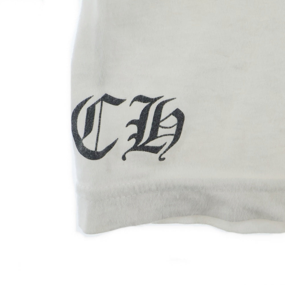 CHROME HEARTS(クロムハーツ) MADE IN HOLLYWOOD DAGGER TEE ハリウッド ヴァインダガー ポケット半袖Tシャツ カットソー ホワイト