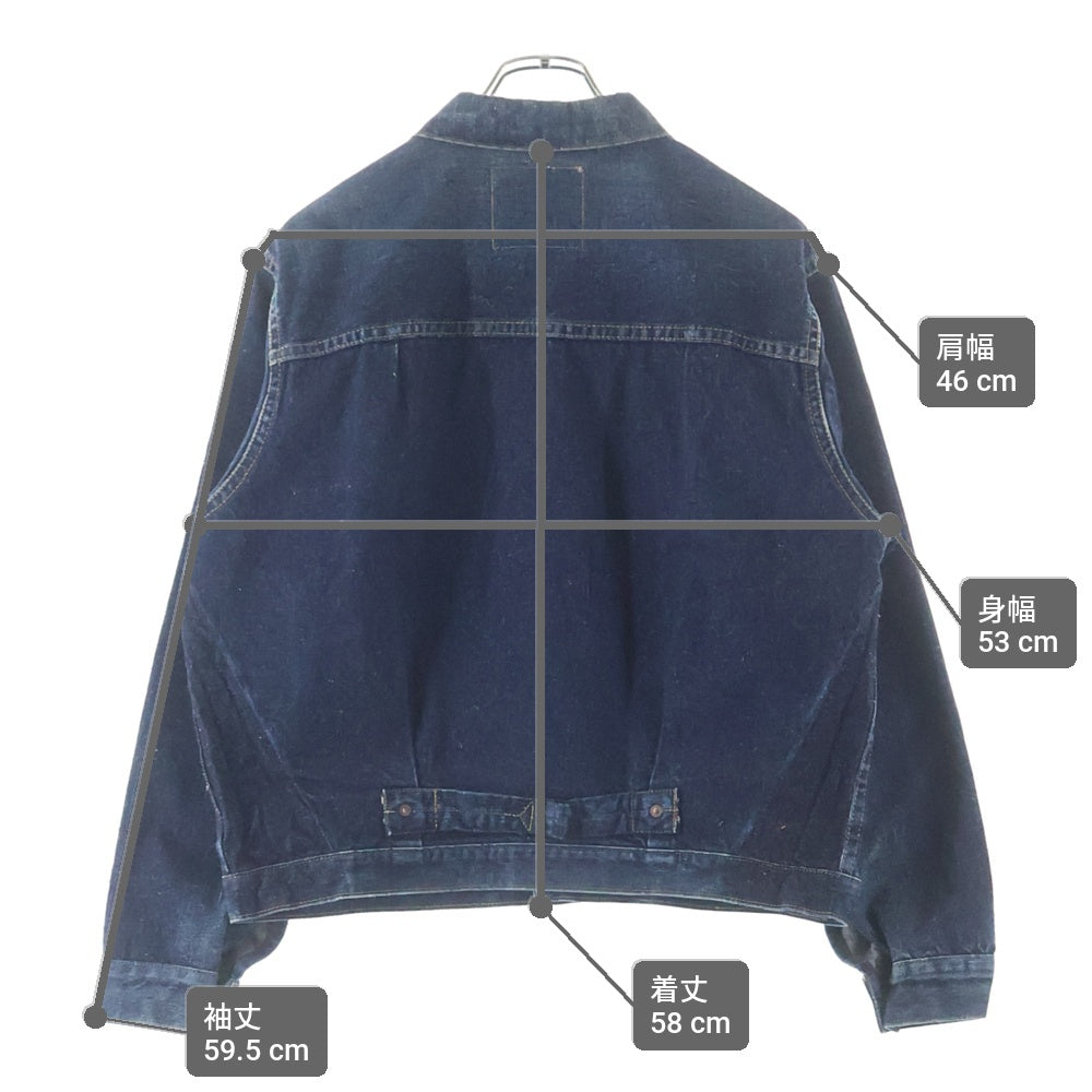 New Manual(ニュー マニュアル) LV 1ST CLONE DENIM JACKET YOSHI KAZUYA クローン デニムジャケット インディゴ JK-KY-0001