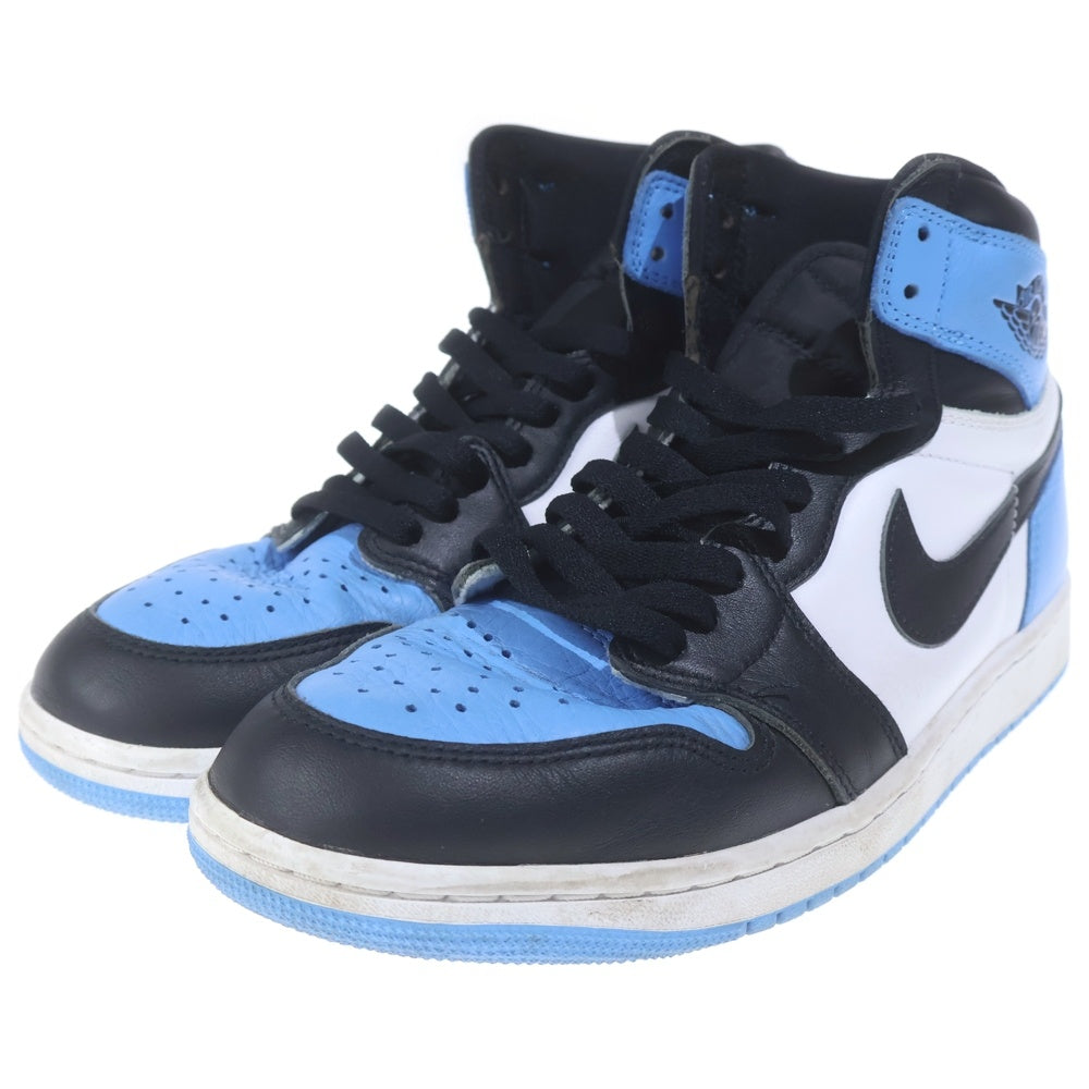 NIKE(ナイキ) AIR JORDAN 1 RETRO HI OG UNIVERSITY BLUE DZ5485-400 エアジョーダン1ハイOG ユニバーシティブルー ハイカットスニーカー ホワイト/ブルー US9/27cm