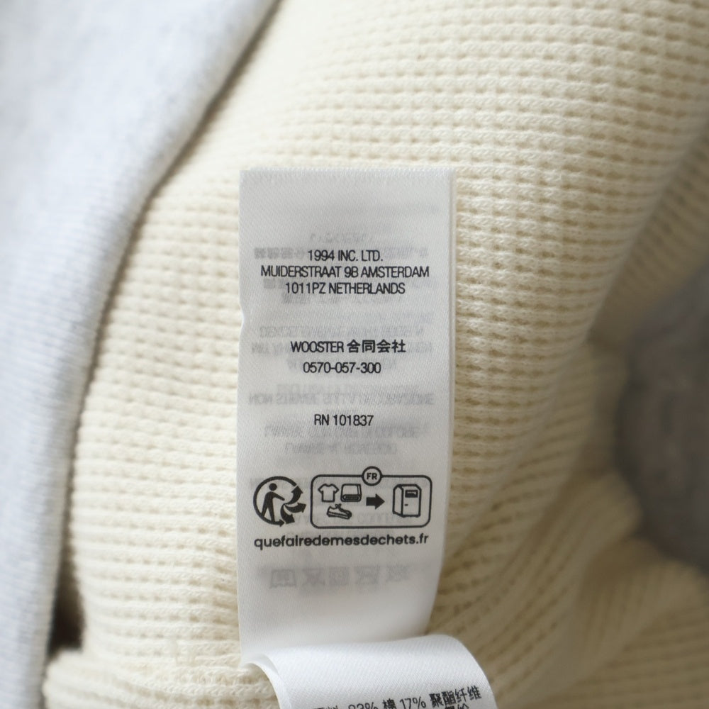 SUPREME(シュプリーム) 25AW Arc Thermal Lined Zip Up Hooded Sweatshirt アーチロゴ 裏地サーマル ジップアップパーカー フーディー グレー