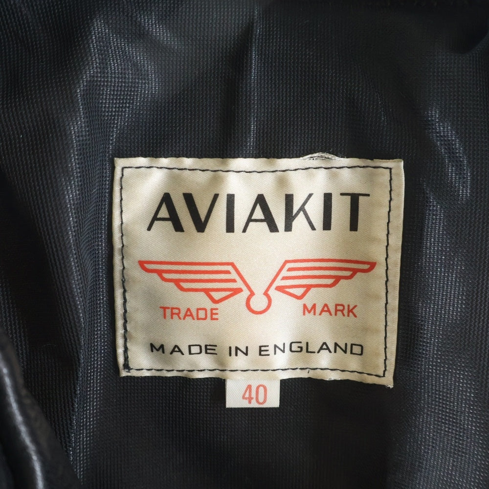 Lewis Leathers(ルイスレザー) 441T CYCLONE TIGHT FIT サイクロン タイトフィット ベジタブルタンニンカウハイド レザー ダブルライダースジャケット ブラック