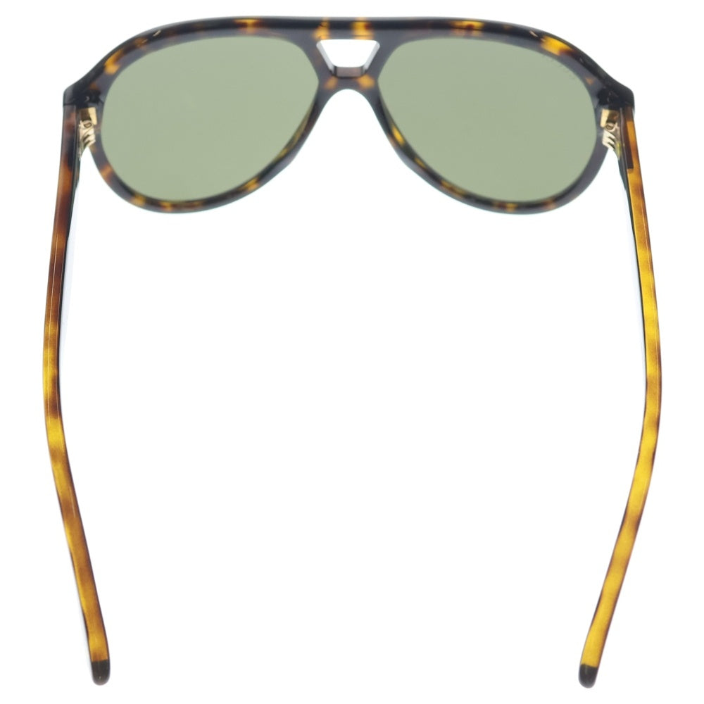 GUCCI(グッチ) アビエイターシェイプ カラーサングラス 眼鏡 ブラウン GG0159S