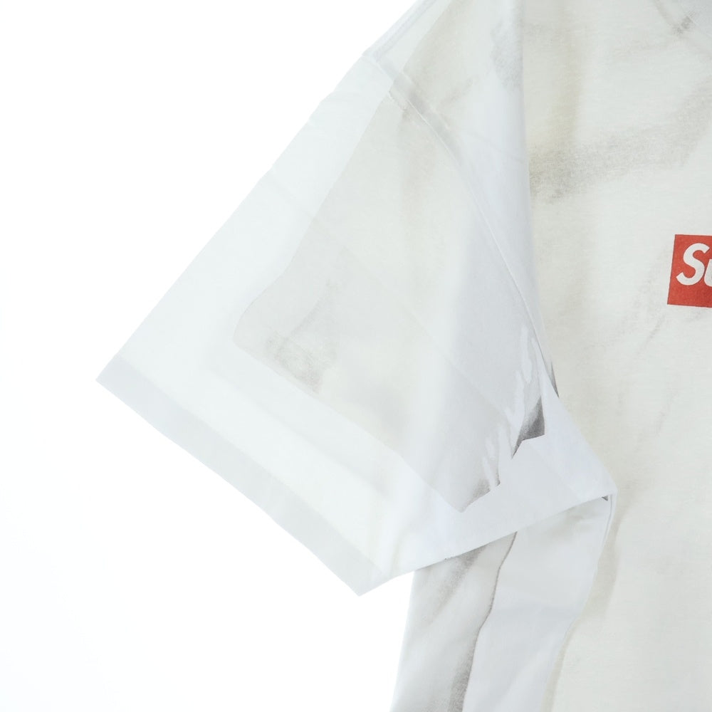 SUPREME(シュプリーム) 24SS ×MM6 Maison Margiela Box Logo Tee ボックスロゴプリント半袖Tシャツ カットソー ホワイト