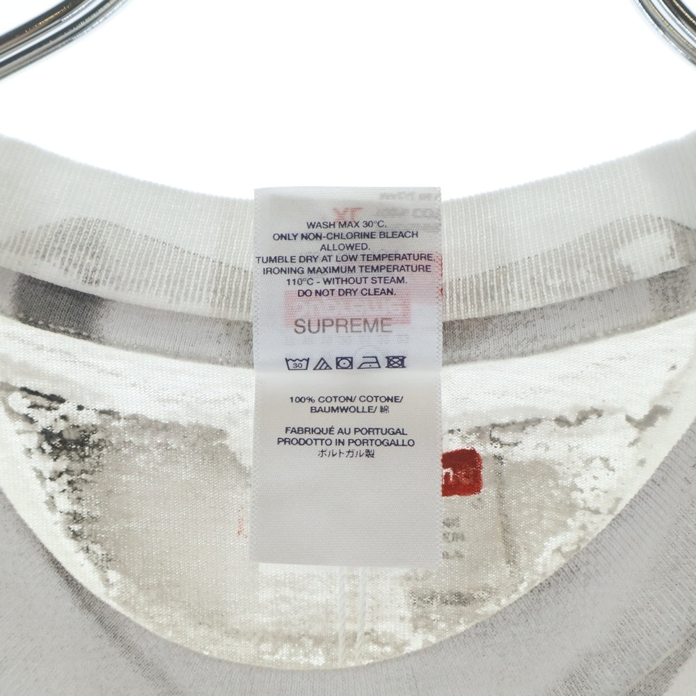 SUPREME(シュプリーム) 24SS ×MM6 Maison Margiela Box Logo Tee ボックスロゴプリント半袖Tシャツ カットソー ホワイト