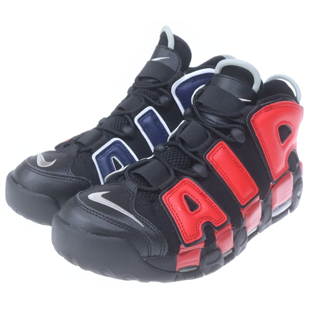 NIKE(ナイキ) AIR MORE UPTEMPO 96 エアモアアップテンポ ブラック/レッド US9/27cm DJ4400-001