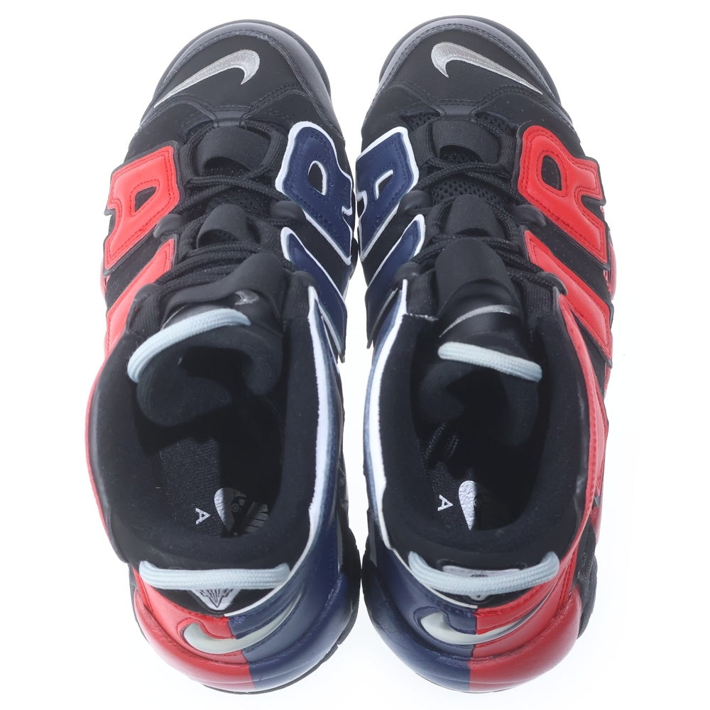 NIKE(ナイキ) AIR MORE UPTEMPO 96 エアモアアップテンポ ブラック/レッド US9/27cm DJ4400-001