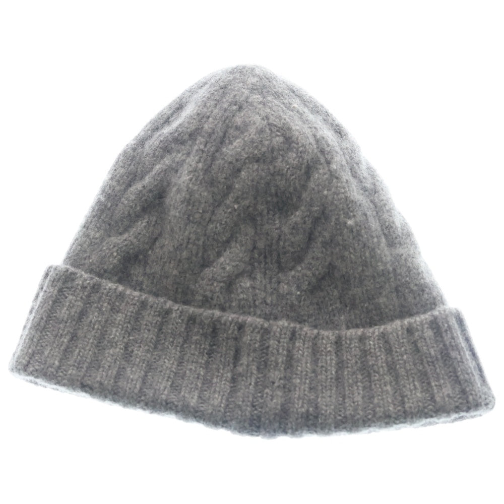 MONCLER(モンクレール) 17AW BERRETO ウール ビーニー ニット帽 グレー C20910028700 04656