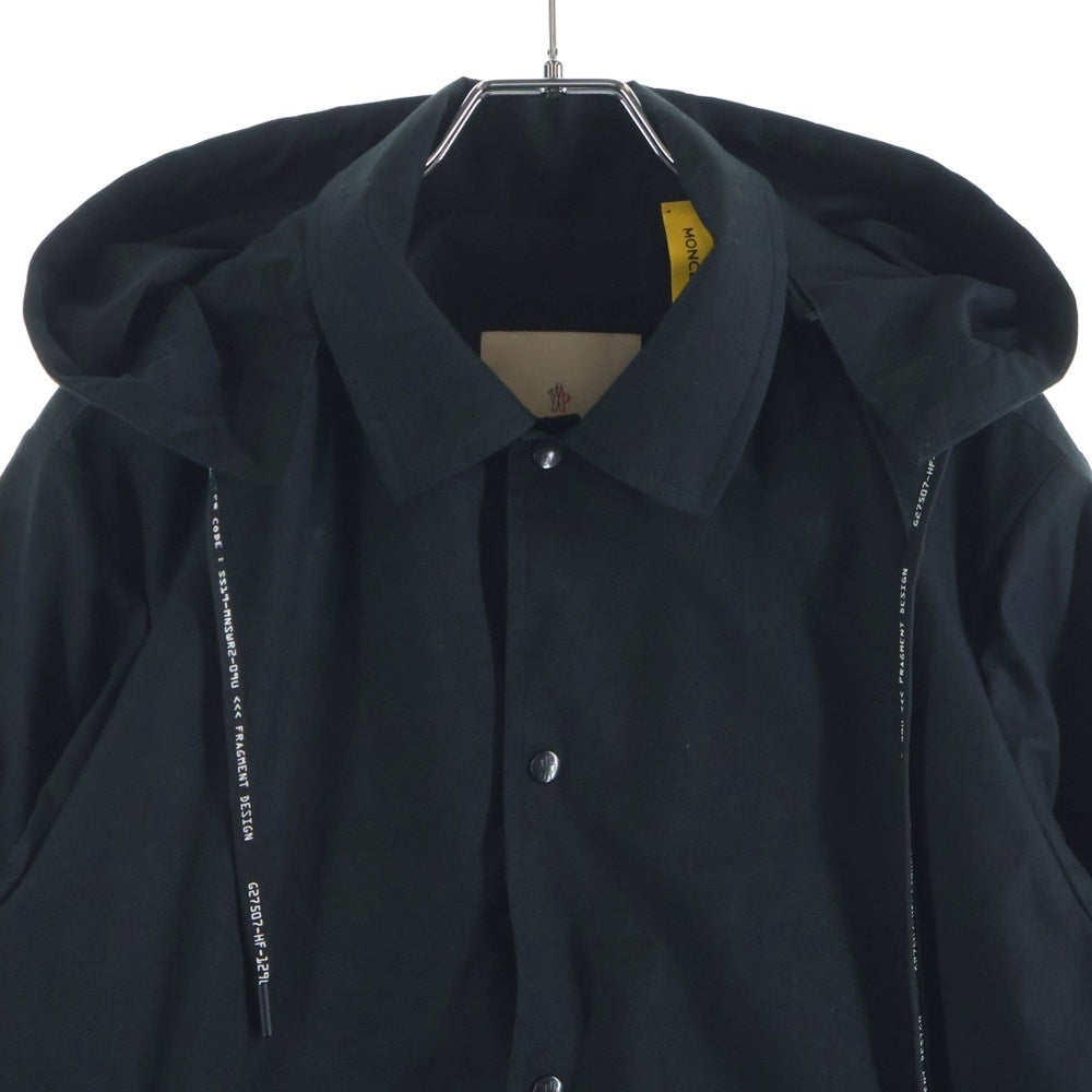 MONCLER(モンクレール) 19SS SKA GIUBBOTTO コットンナイロン フーデットジャケット ブラック E109U4100250