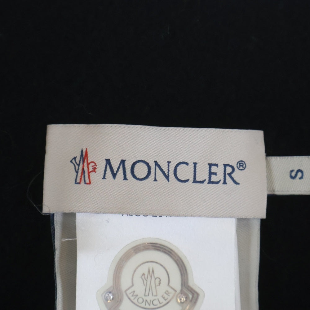 MONCLER(モンクレール) 17AW MANTELLA 羊毛切替 レーヨン ジャケット ブラック レディース