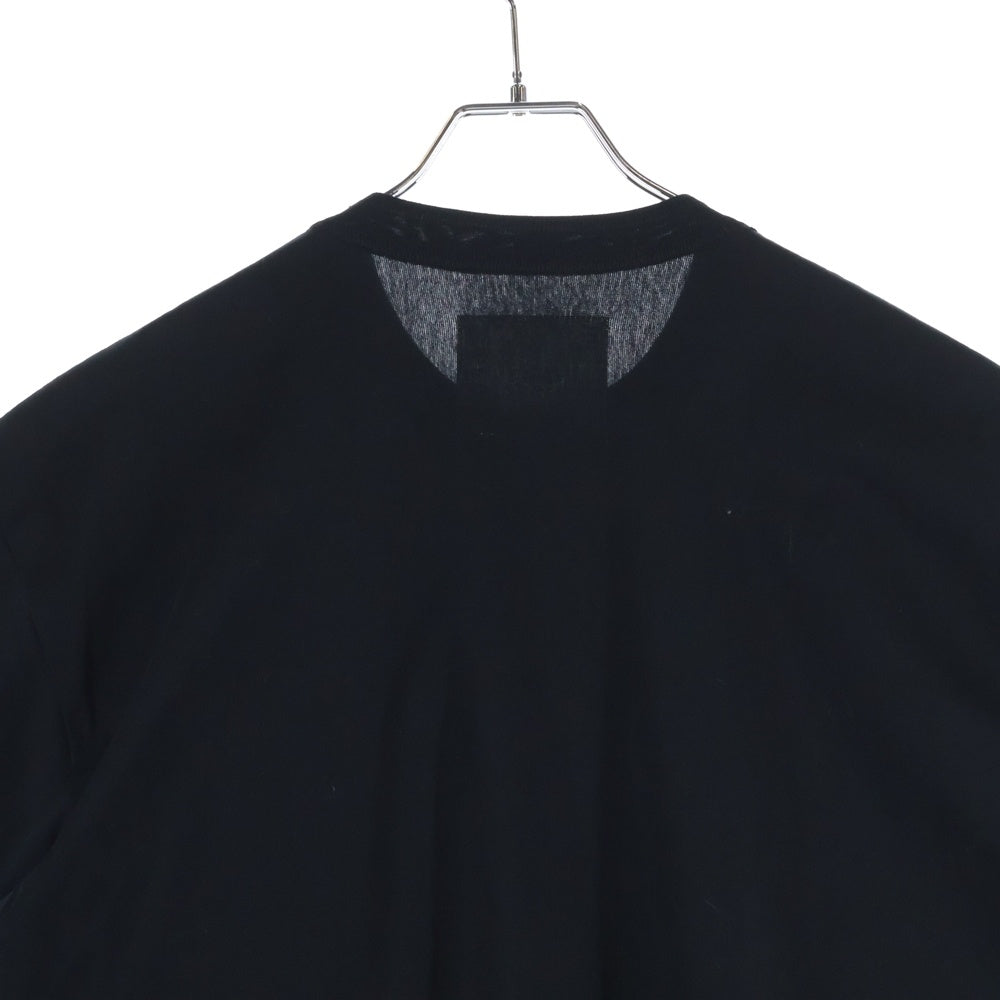Sacai(サカイ) リップストップパネル 半袖Tシャツ カットソー ブラック 24-03473M
