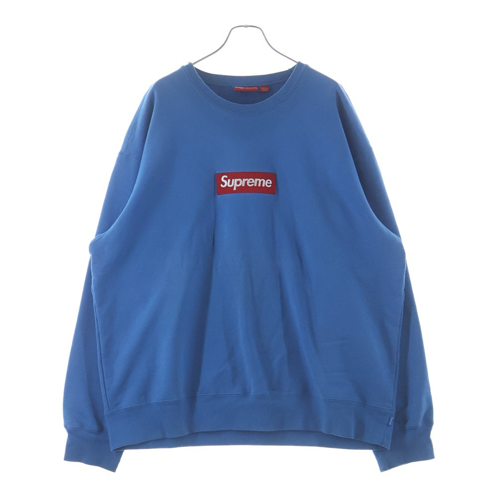 SUPREME(シュプリーム) 22AW Box Logo Crewneck ボックスロゴ クルーネック スウェットトレーナー ブルー