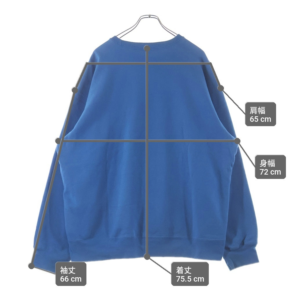 SUPREME(シュプリーム) 22AW Box Logo Crewneck ボックスロゴ クルーネック スウェットトレーナー ブルー