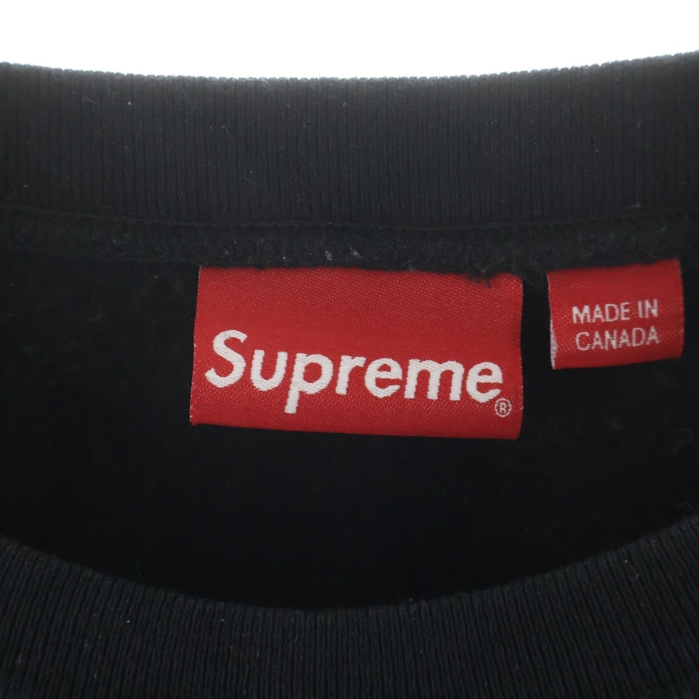 SUPREME(シュプリーム) 22AW Box Logo Crewneck ボックスロゴ クルーネック スウェットトレーナー ブラック