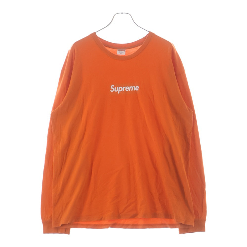 SUPREME(シュプリーム) 20AW Box Logo L/S Tee ボックスロゴ 長袖Tシャツ カットソー オレンジ