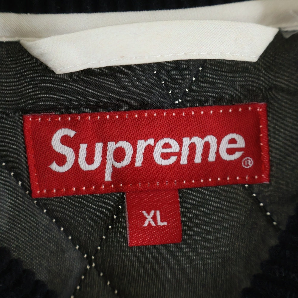 SUPREME(シュプリーム) 20AW Chains Quilted Jacket チェーン キルティングジャケット ホワイト