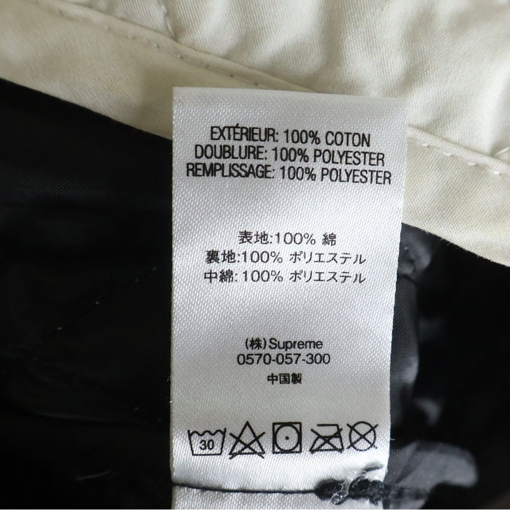 SUPREME(シュプリーム) 20AW Chains Quilted Jacket チェーン キルティングジャケット ホワイト