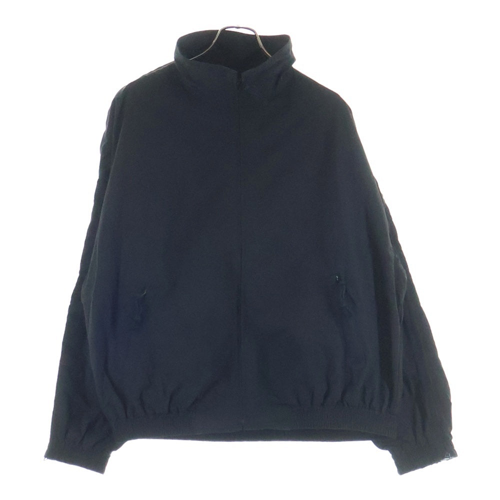 NO BRAND(ノーブランド) reformed FRESH MAN NYLON JACKET フレッシュマン ナイロン ジップアップジャケット ブラック REJK-028
