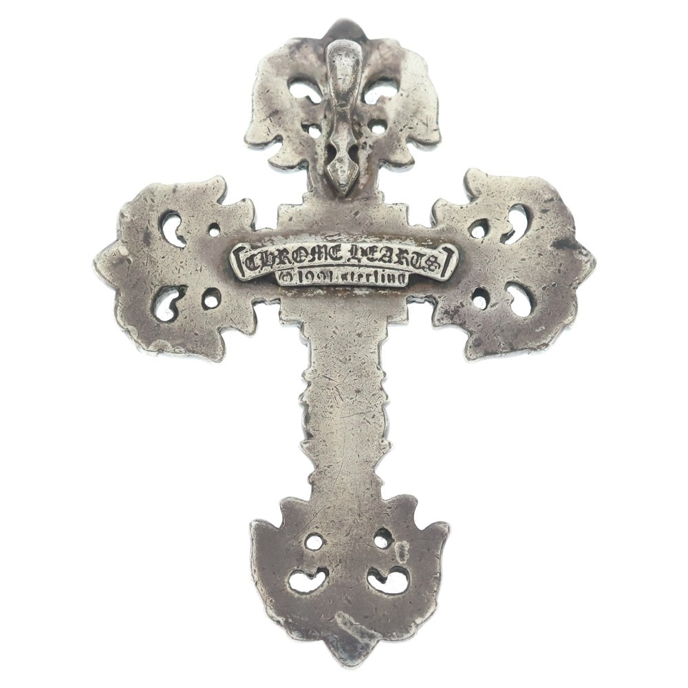CHROME HEARTS(クロムハーツ) FILIG CROSS-SM フィリグリークロス ネックレストップ シルバー