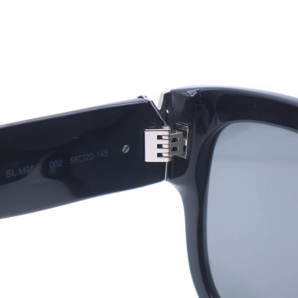 SAINT LAURENT PARIS(サンローランパリ) Cat-Eye SL M95/F キャットアイ YSLメタルロゴ サングラス アイウェア 眼鏡 ブラック レディース