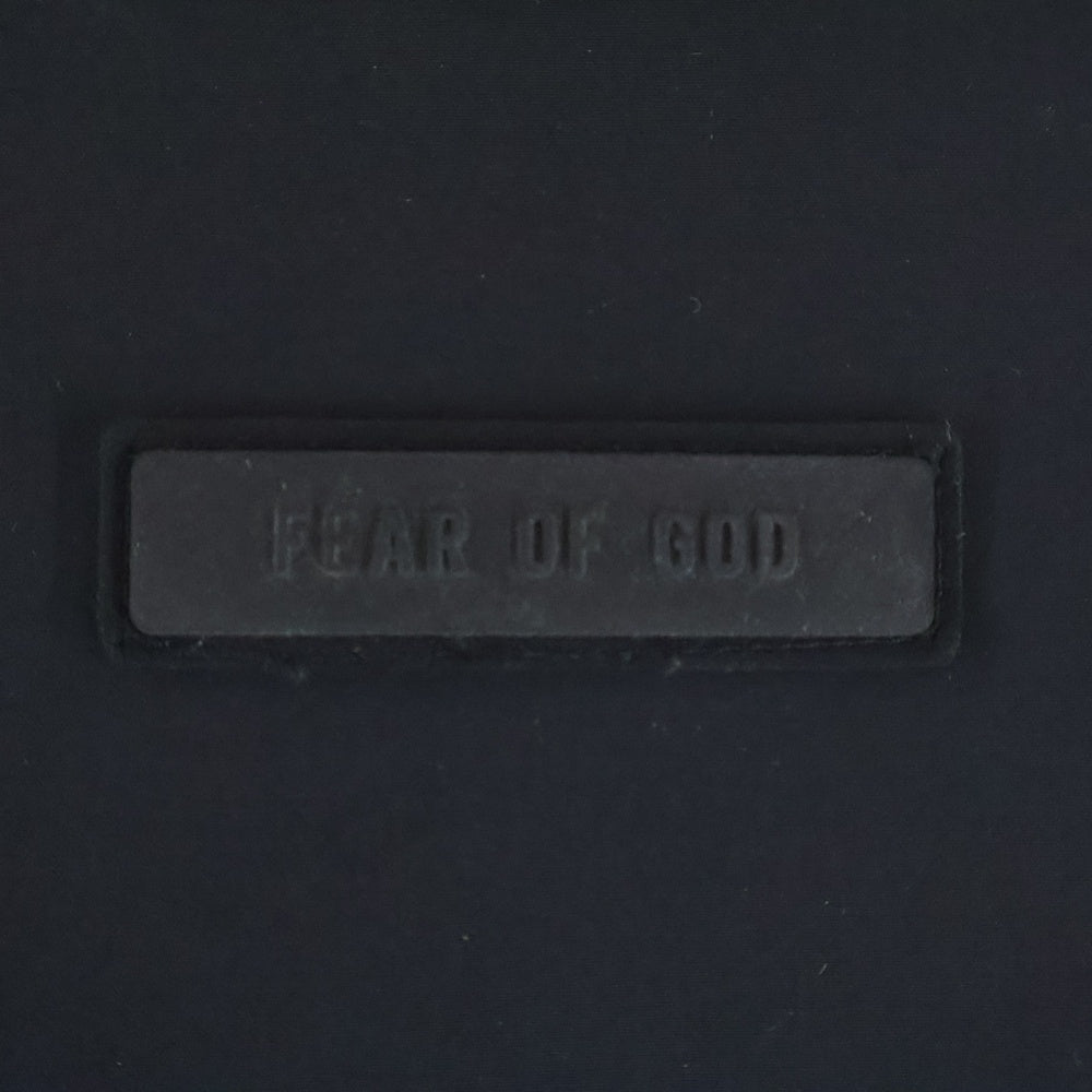 FEAR OF GOD ESSENTIALS(フィアオブゴッド エッセンシャルズ) PUFFER JACKET パファーナイロンジャケット ブラック