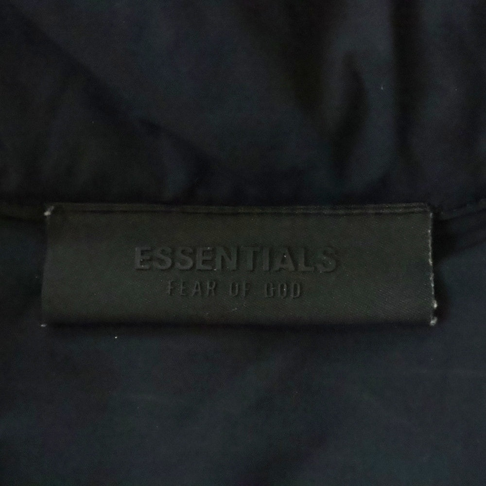 FEAR OF GOD ESSENTIALS(フィアオブゴッド エッセンシャルズ) PUFFER JACKET パファーナイロンジャケット ブラック