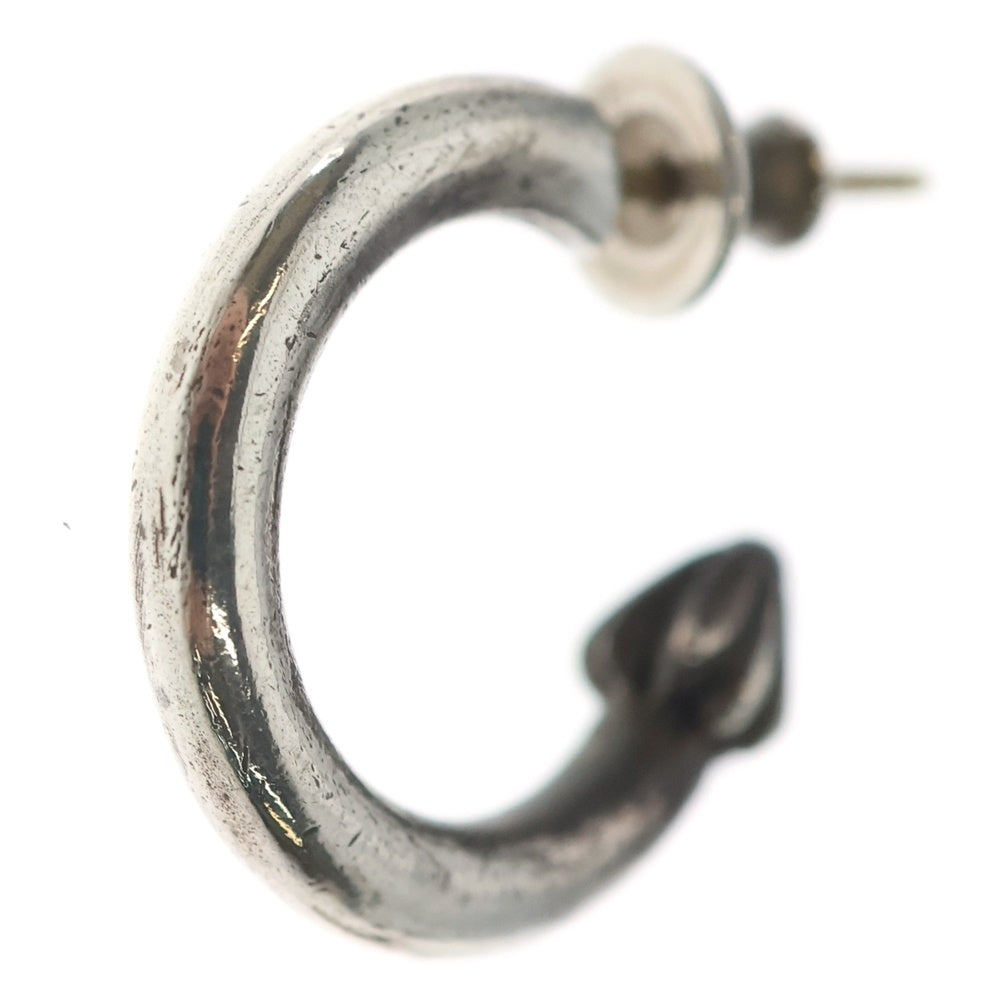 CHROME HEARTS(クロムハーツ) HOOP PLAIN プレーン フープピアス シルバー BCA101