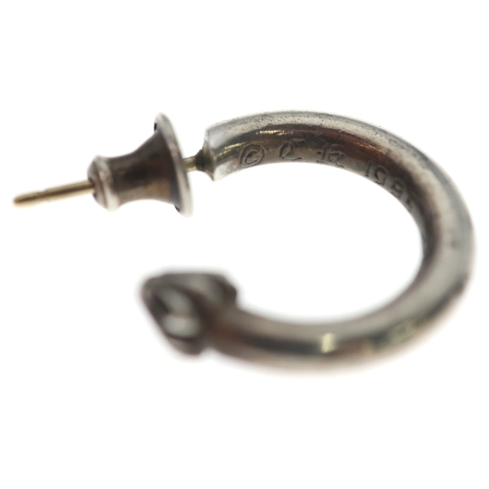 CHROME HEARTS(クロムハーツ) HOOP PLAIN プレーン フープピアス シルバー BCA101