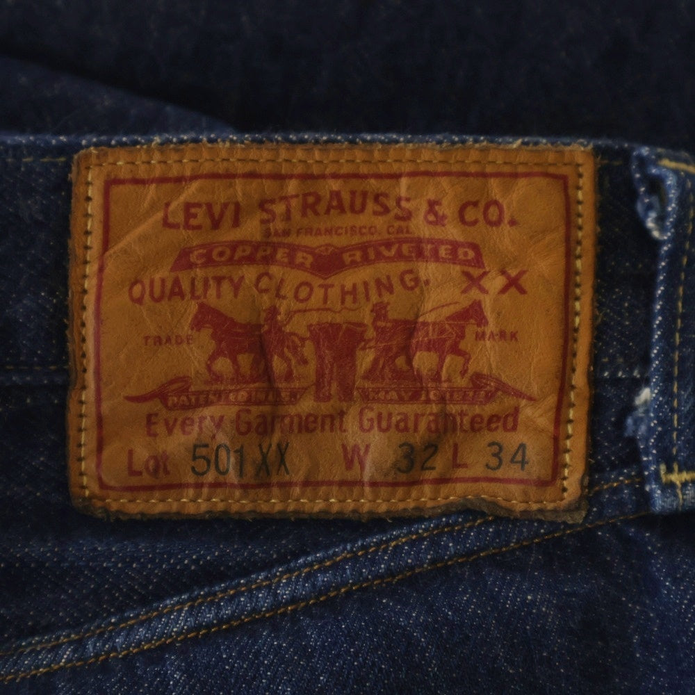 Levi's VINTAGE CLOTHING(リーバイス ビンテージ クロージング) 501XX 37年モデル ボタンフライ デニムパンツ 日本製 ボタン裏3015 インディゴ S110782