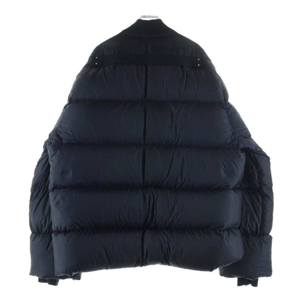 Rick Owens(リックオウエンス) 21AW GETHSEMANE期 FLIGHT DOWN JACKET ナイロン フライトダウンジャケット ブラック RU02A5788-NZD3