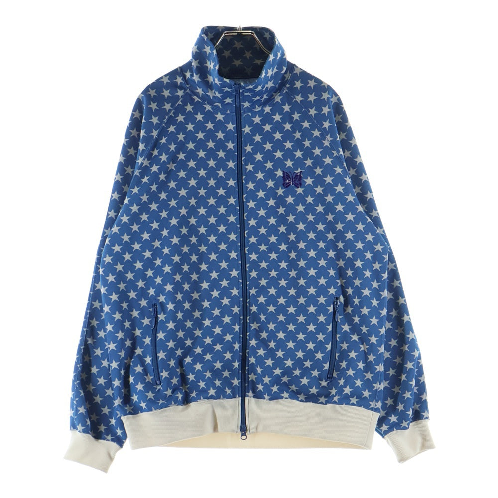Needles(ニードルス) Track Jacket Zip Up ジップアップ トラックジャケット スターロゴ ブルー MR282