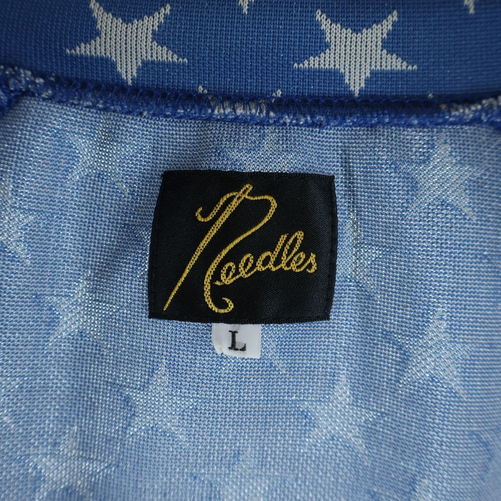 Needles(ニードルス) Track Jacket Zip Up ジップアップ トラックジャケット スターロゴ ブルー MR282