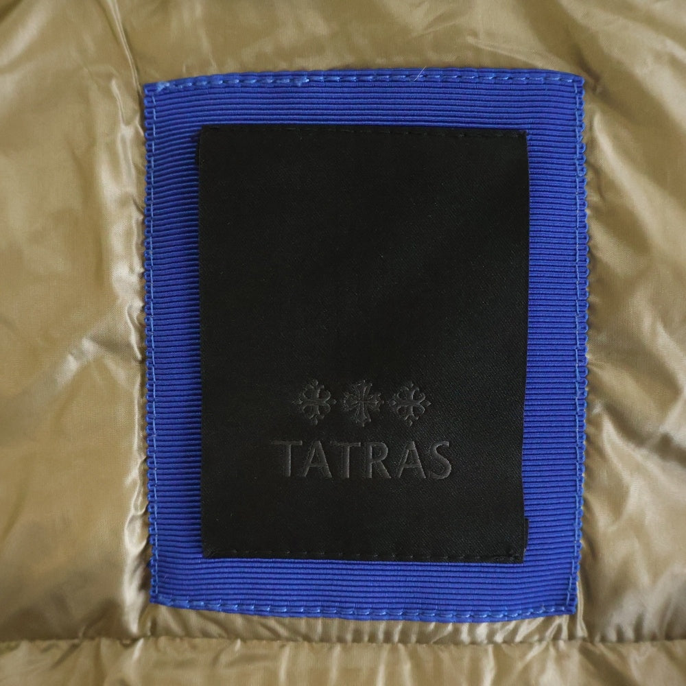 TATRAS(タトラス) ALISEO アリセオ フーデッド ライトダウンジャケット ベージュ MTLA20A4102-D
