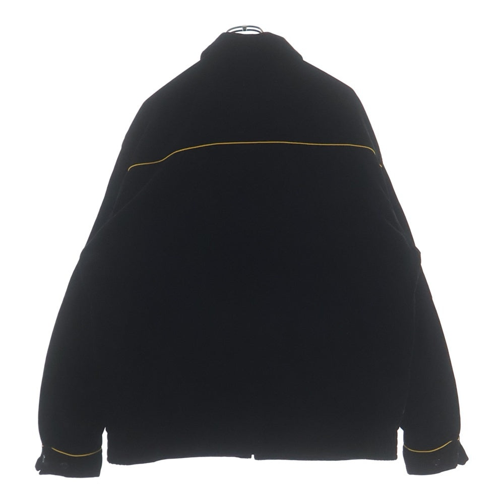 WACKO MARIA(ワコマリア) 22AW VELOUR WESTERN JACKET ベロアウエスタン ジャケット レオパード ブラック