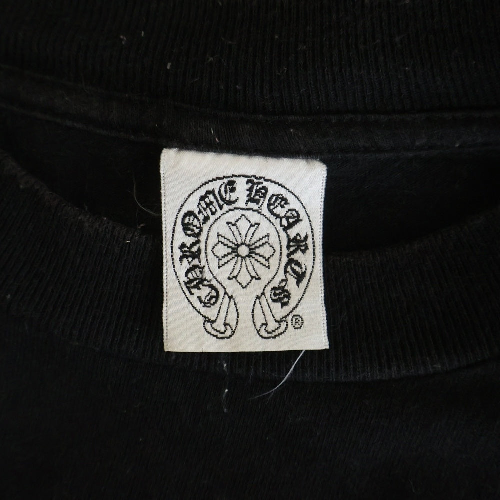CHROME HEARTS(クロムハーツ) OLD CH PLS ホースシュー 半袖Tシャツ カットソー ブラック