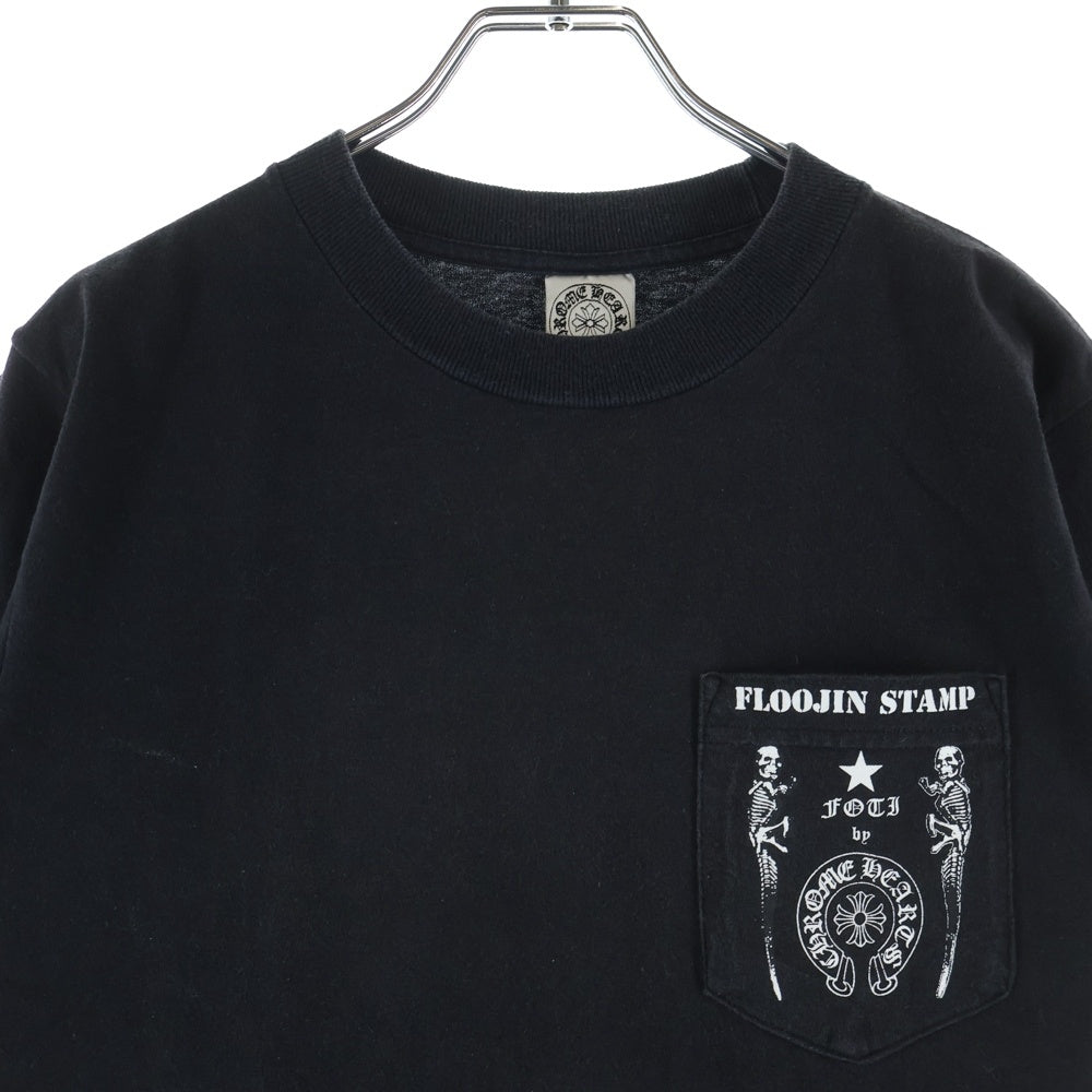 CHROME HEARTS(クロムハーツ) OLD JOE FOTI EXHIBITION 2009 フォティ 日本限定 クルーネック 半袖Tシャツ ブラック