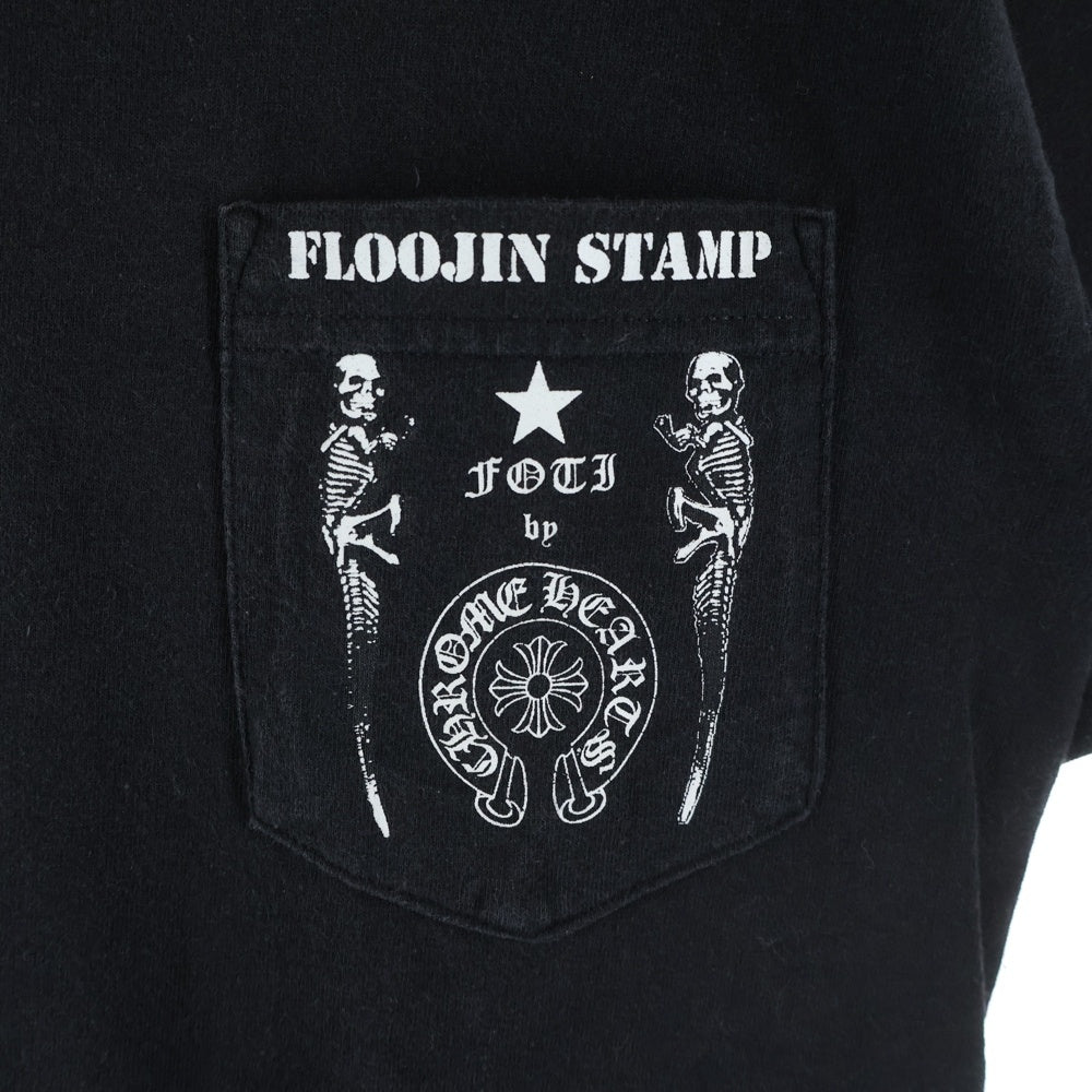 CHROME HEARTS(クロムハーツ) OLD JOE FOTI EXHIBITION 2009 フォティ 日本限定 クルーネック 半袖Tシャツ ブラック