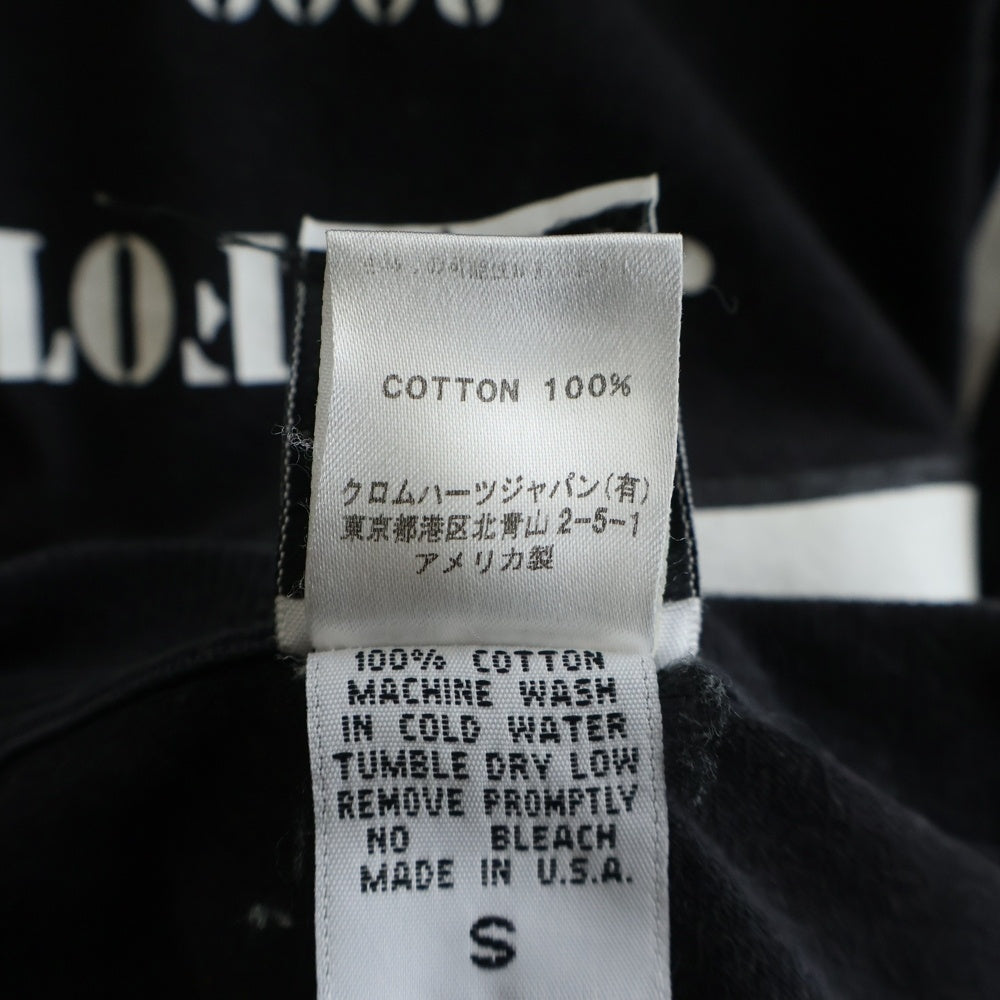 CHROME HEARTS(クロムハーツ) OLD JOE FOTI EXHIBITION 2009 フォティ 日本限定 クルーネック 半袖Tシャツ ブラック