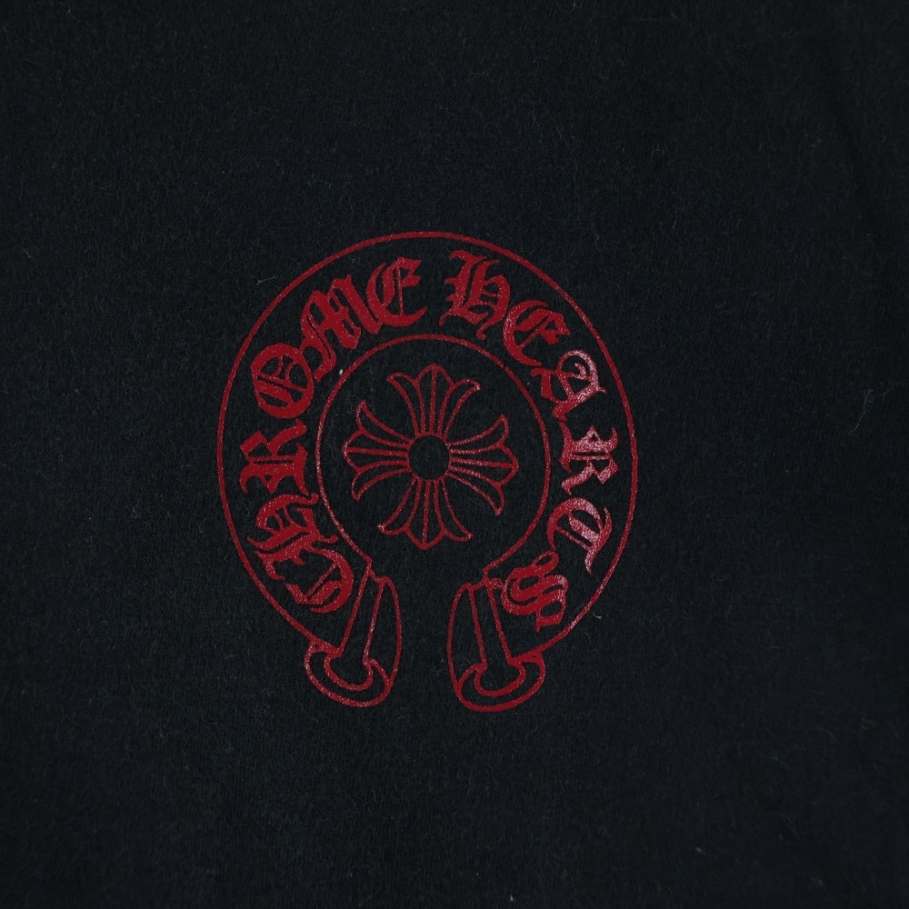 CHROME HEARTS(クロムハーツ) OLD CH T-SHIRT オールド ホースシューロゴプリント 半袖Tシャツ キッズ ブラック