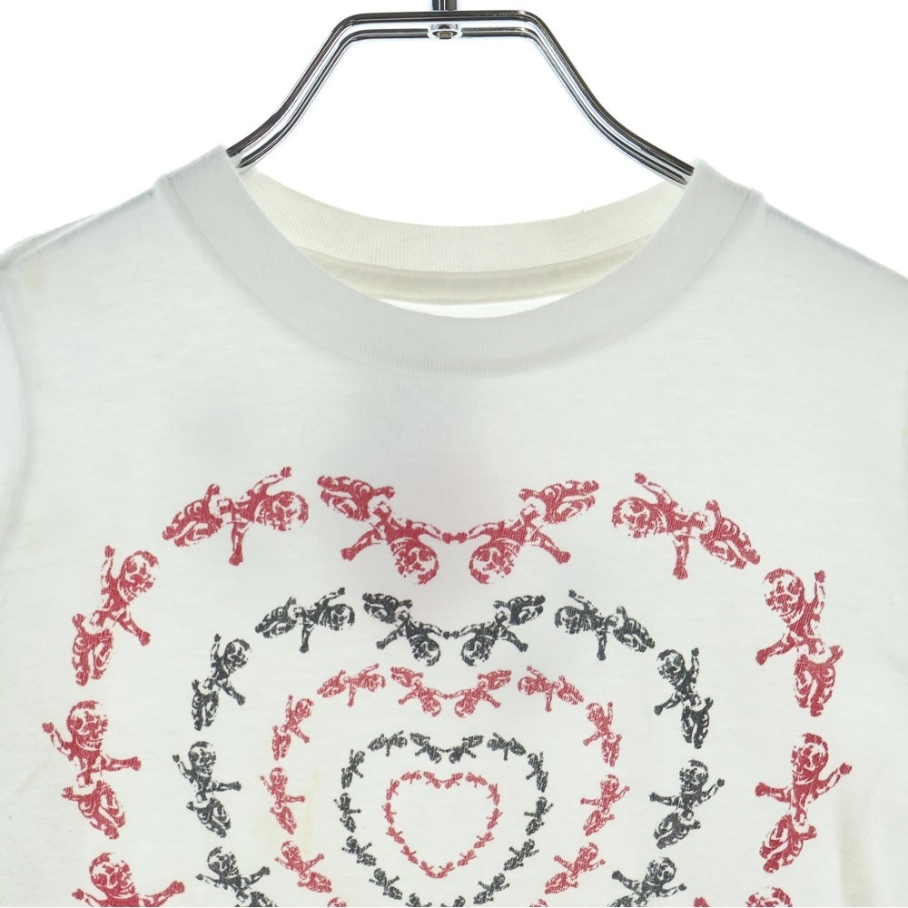 CHROME HEARTS(クロムハーツ) OLD FOTI フォティ ハートプリント 半袖Tシャツ カットソー キッズ ホワイト