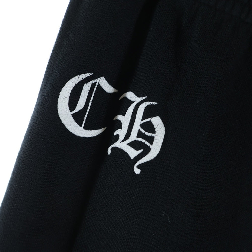 CHROME HEARTS(クロムハーツ) OLD SWEAT PANT オールド フレア プリント スウェット ロングパンツ ブラック