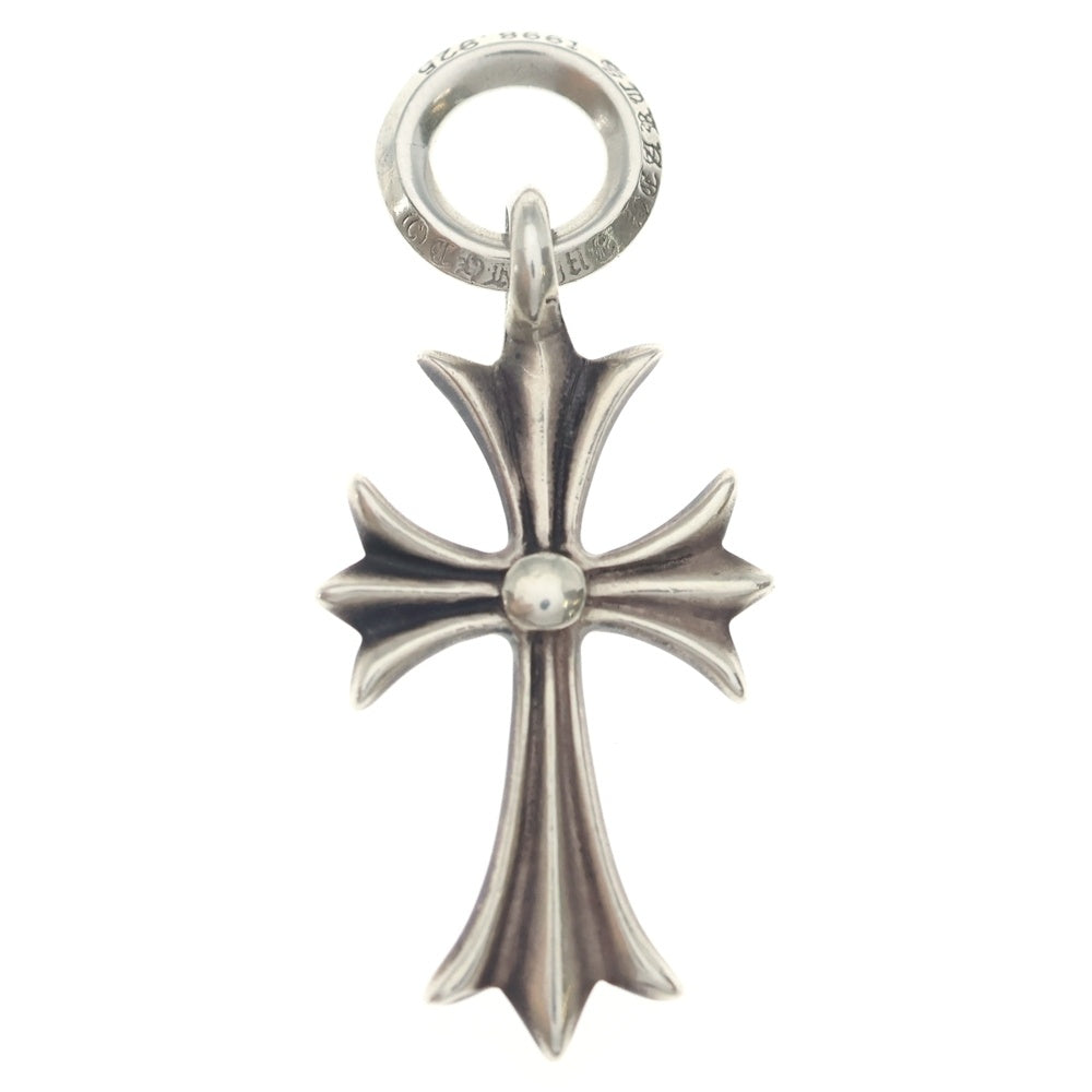 CHROME HEARTS(クロムハーツ) TINY CH CROSS タイニーCHクロス チャーム ネックレストップ シルバー BCA382