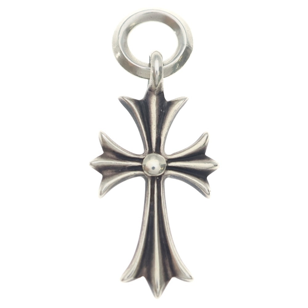 CHROME HEARTS(クロムハーツ) TINY CH CROSS タイニーCHクロス チャーム ネックレストップ シルバー BCA382