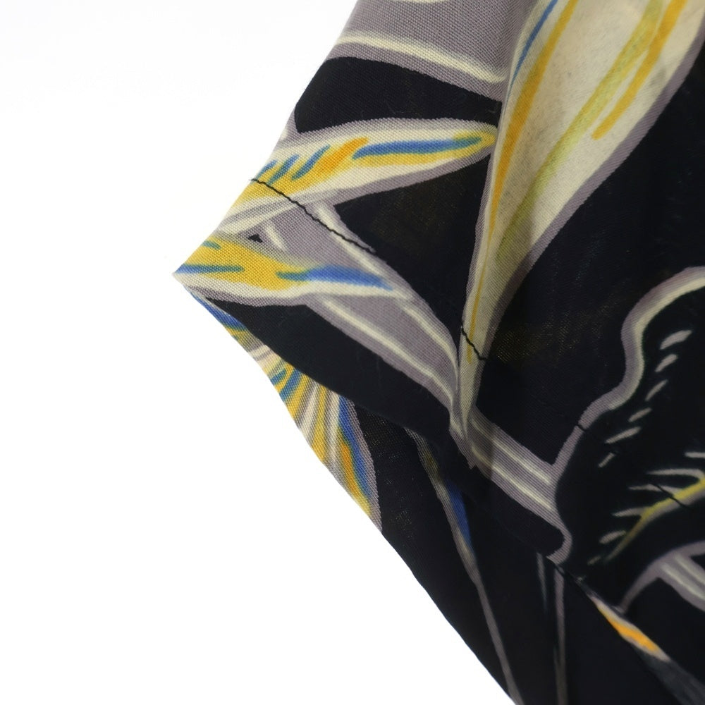 WACKO MARIA(ワコマリア) 19SS HAWAIIAN S/S SHIRT ハワイアン アロハ 半袖シャツ ブラック