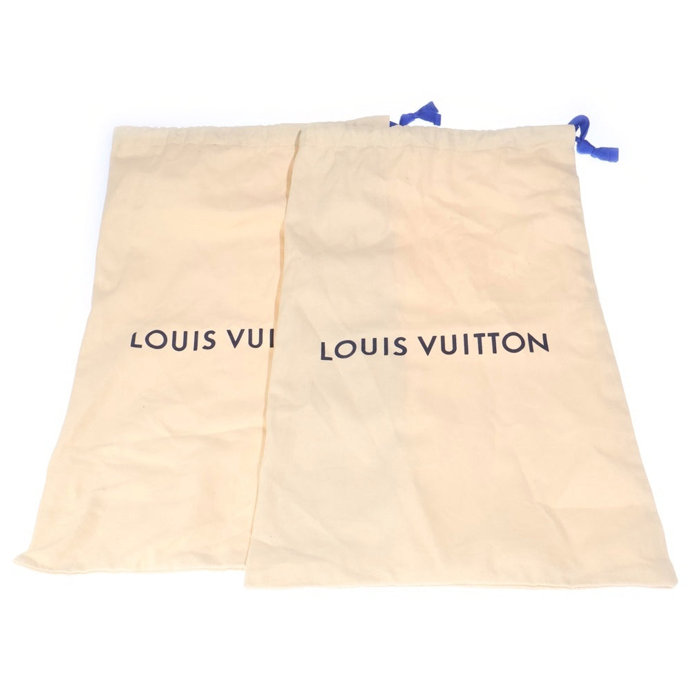 LOUIS VUITTON(ルイヴィトン) パナマ・ライン モノグラム デニム ベルクロストラップ サンダル ブルー FD1211