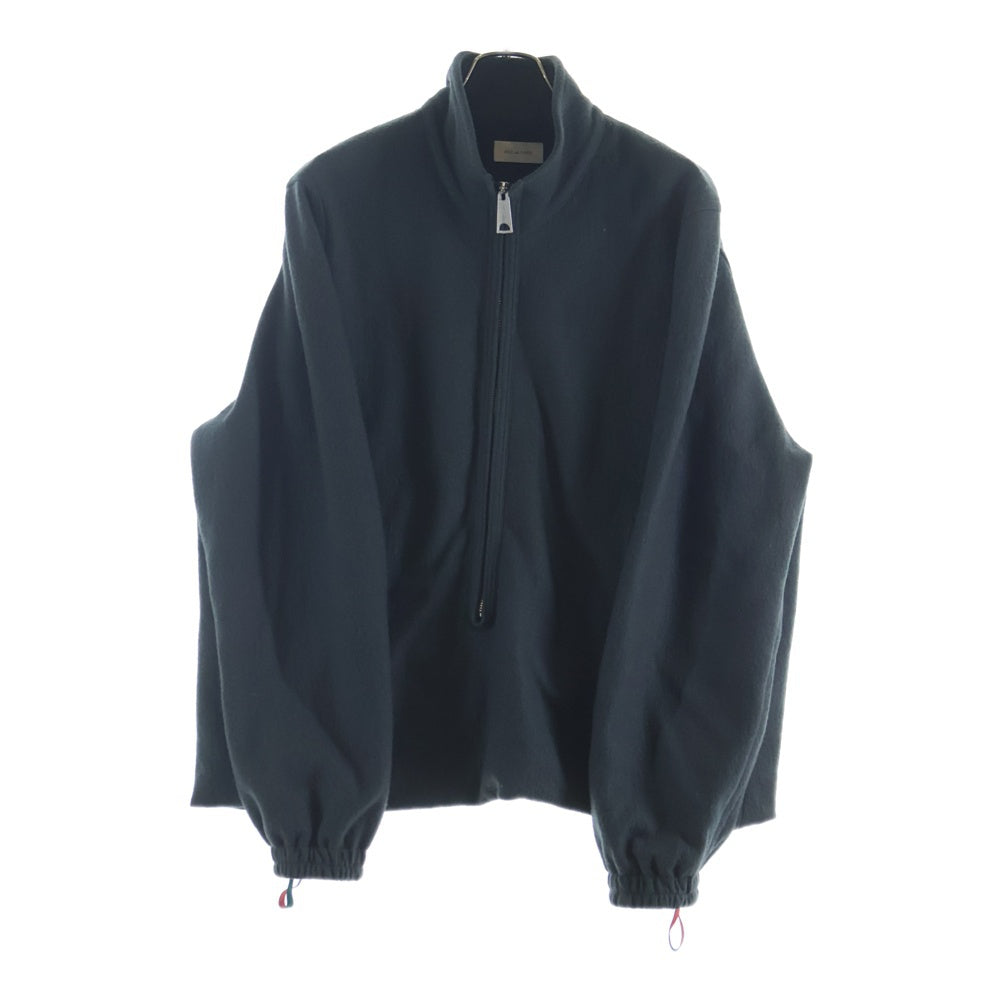BED J.W. FORD(ベッドフォード) ウール ハーフジップブルゾン ジャケット グレー 25AW-B-IN03