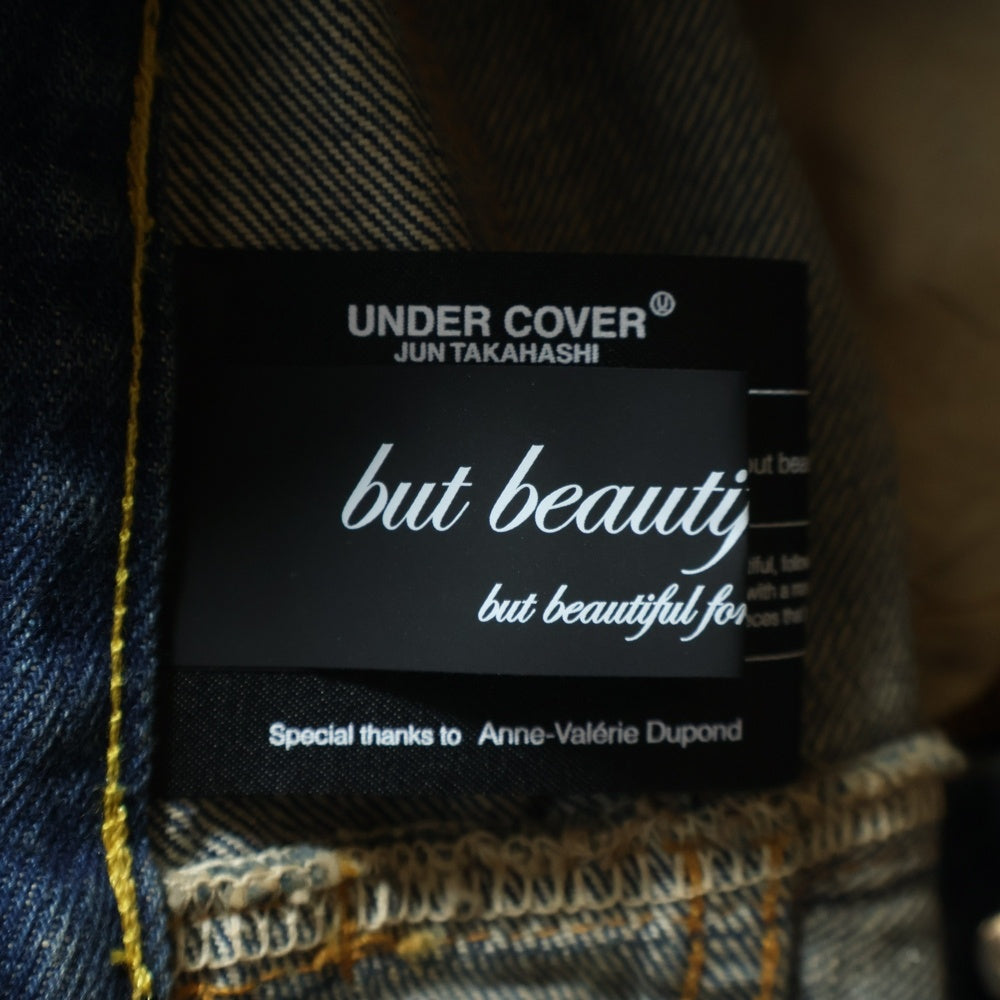 UNDERCOVER(アンダーカバー) 26SS DENIM PANTS ダメージ加工 デニムパンツ インディゴ UC1F4503-1