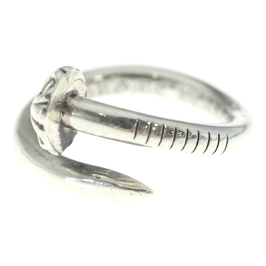 CHROME HEARTS(クロムハーツ) NAIL CRSBALL ネイル クロスボール リング シルバー BCA349
