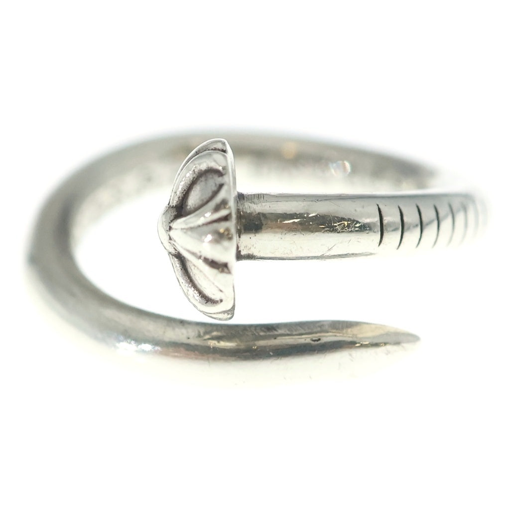 CHROME HEARTS(クロムハーツ) NAIL CRSBALL ネイル クロスボール リング シルバー BCA349