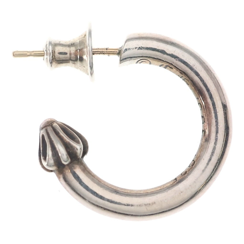 CHROME HEARTS(クロムハーツ) HOOP PLAIN プレーン フープピアス シルバー BCA101
